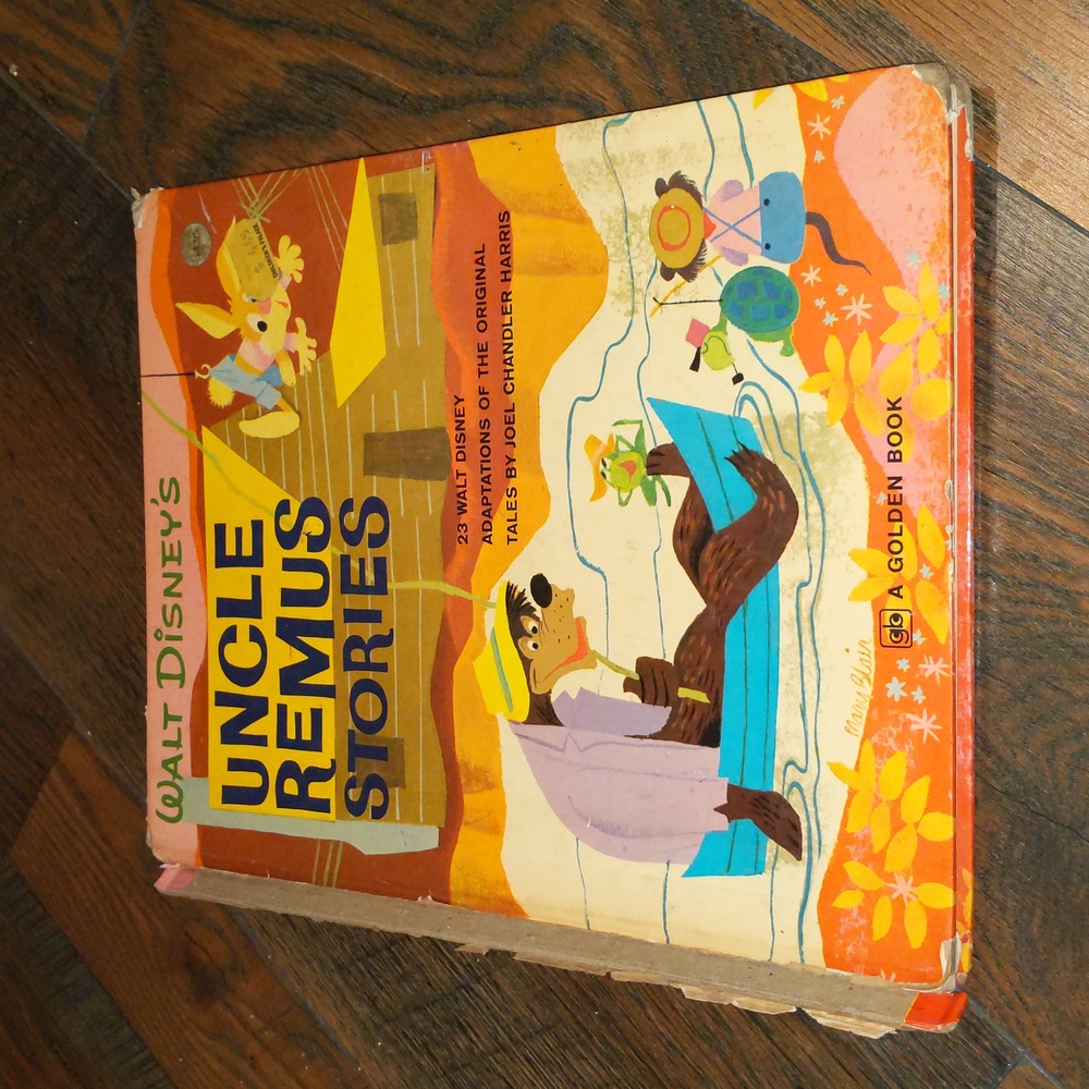 Vintage Walt Disney's Uncle Remus Stories book